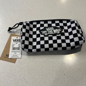 NWT Vans pencil pouch checkered